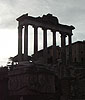 Рим, форум, храм Сатурна